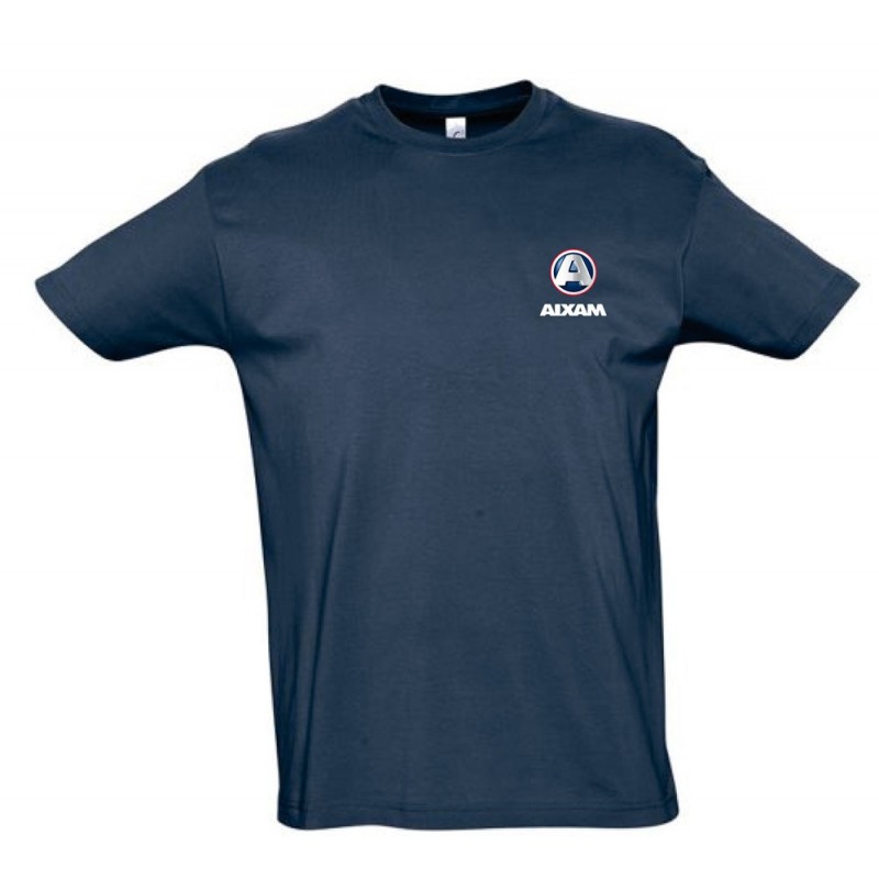 t shirt homme bleu